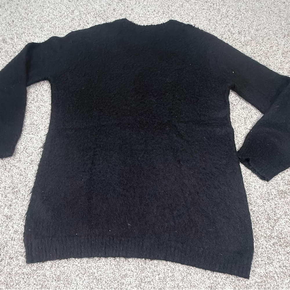 Women’s black Burberry Brit mohair sweater medium - Picture 8 of 9